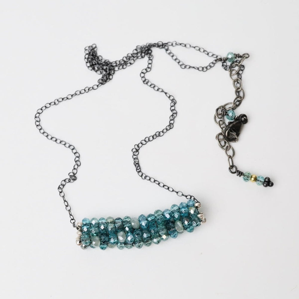 
                      
                        NKL Hand Stitched Mixed Aqua Crystals
                      
                    