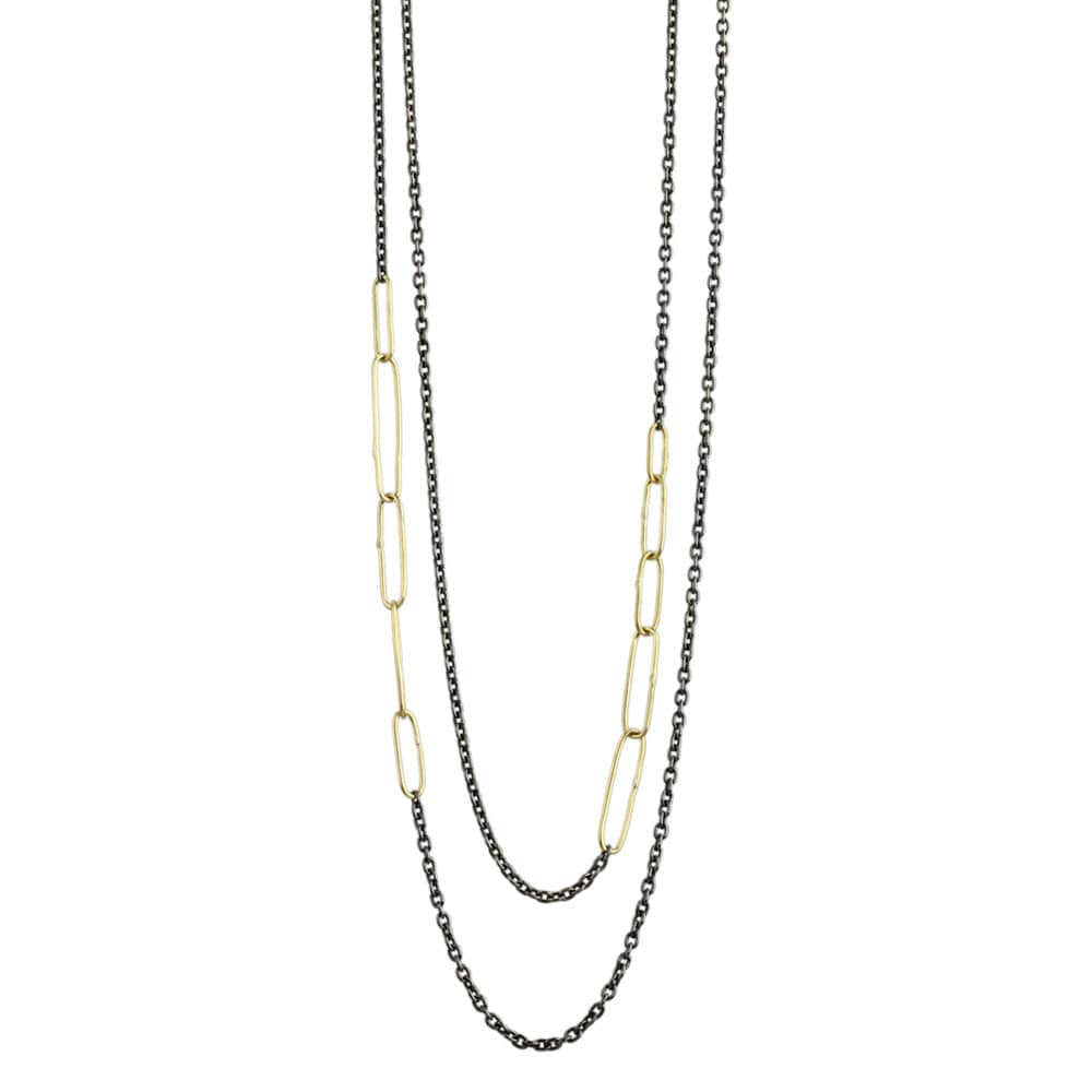 NKL Harem Paper Clip Links Necklace