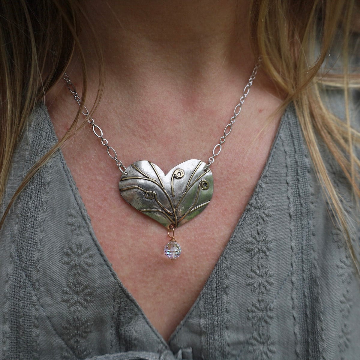 Load image into Gallery viewer, NKL Heart Full of Love Necklace
