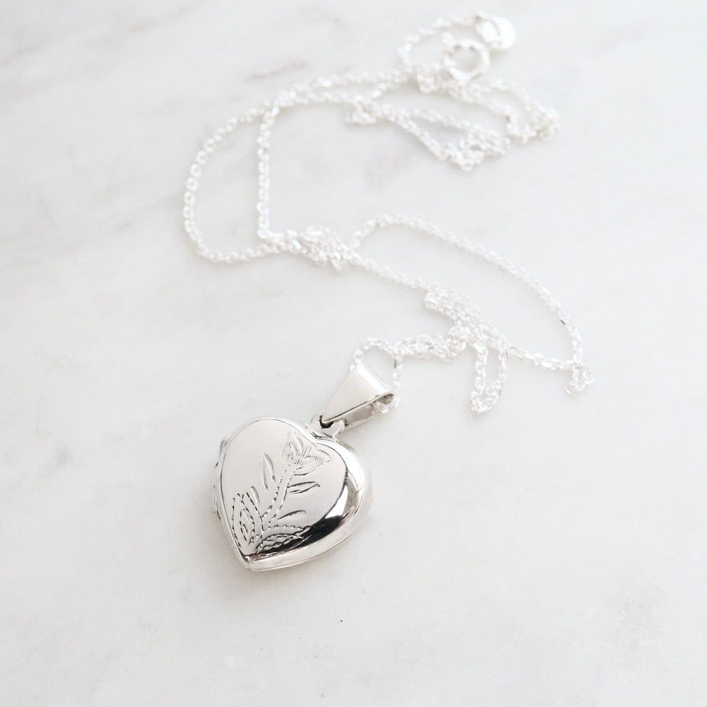 
                  
                    NKL Heart with Leaves Locket Necklace
                  
                