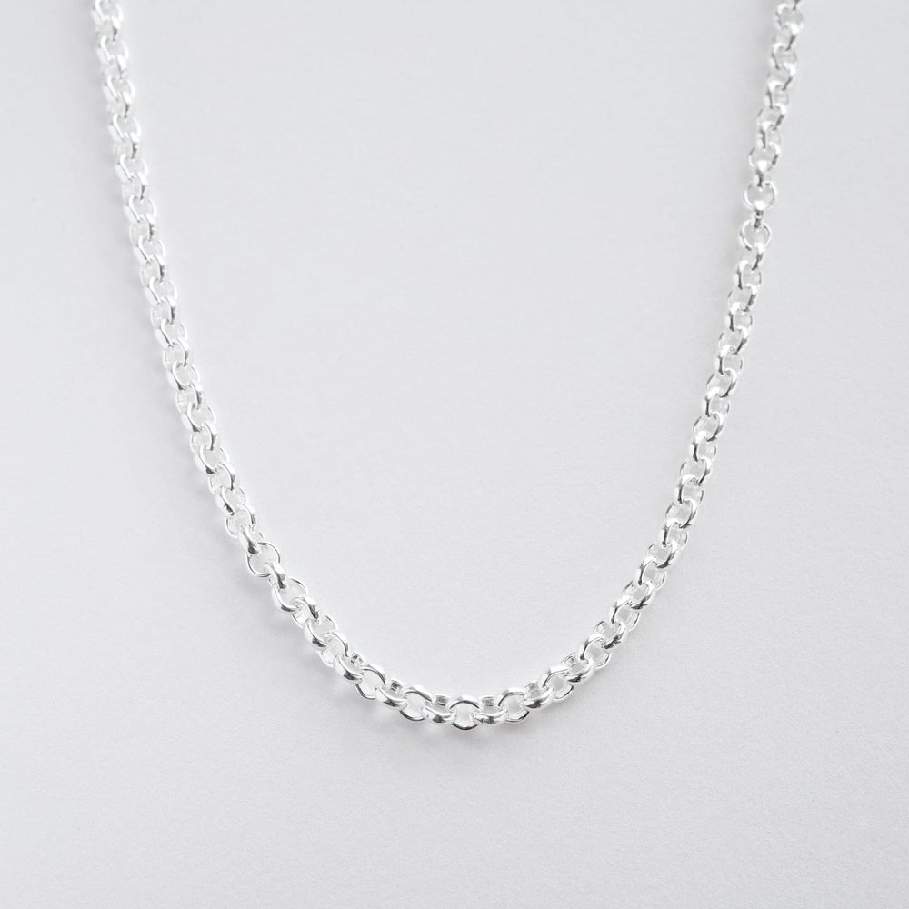 
                  
                    NKL Heavy Rolo Chain Toggle Necklace in Sterling Silver
                  
                