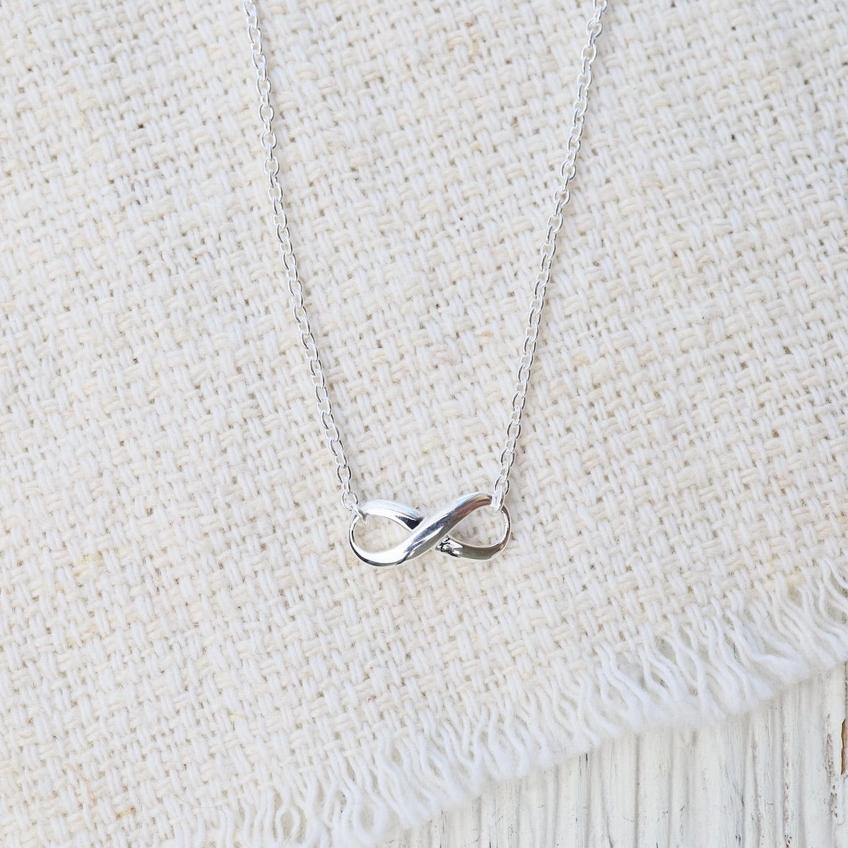 NKL Infinity Symbol Necklace - Sterling Silver