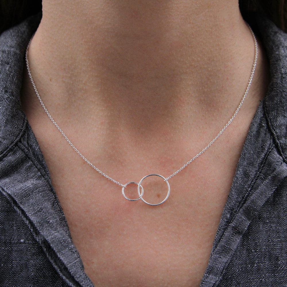 NKL Interlocking Circles Necklace