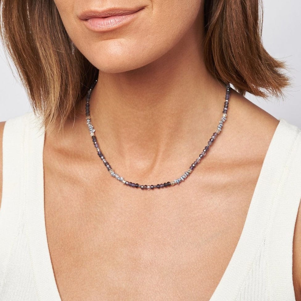 NKL Iolite Mix Tournesol Necklace