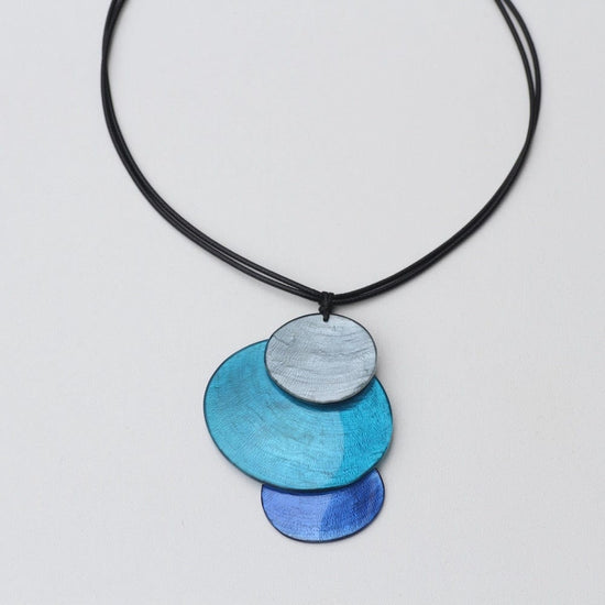 Load image into Gallery viewer, NKL-JM 3 PIECE BLUE COMBO PENDANT
