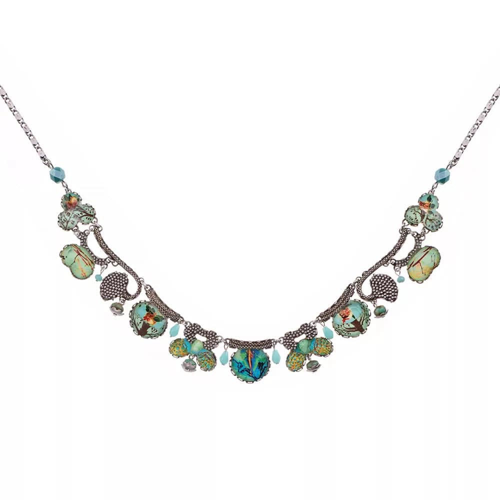 NKL-JM Clover Blooms Necklace