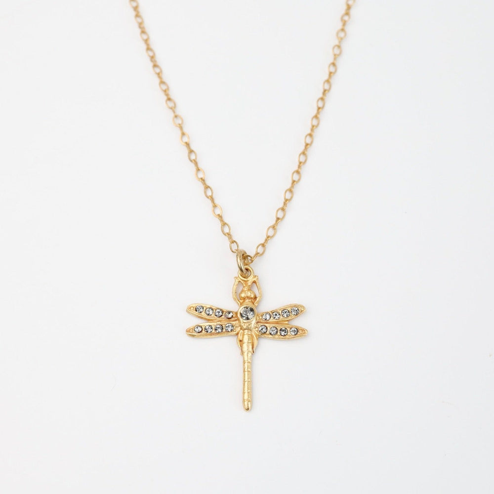 
                      
                        NKL-JM Crystal Dragonfly Necklace - Black Diamond
                      
                    