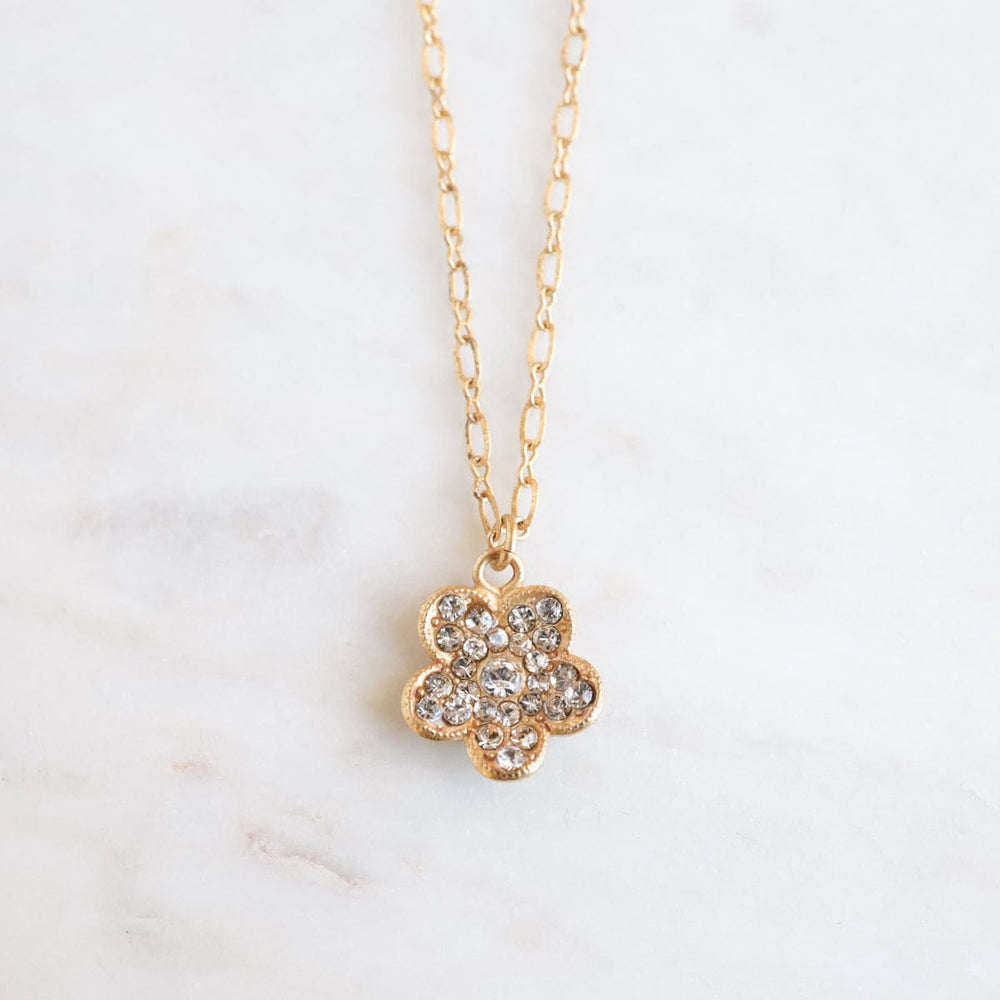 
                      
                        NKL-JM Crystal Small Flower Pendant Necklace
                      
                    