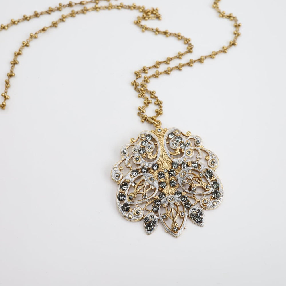 
                      
                        NKL-JM Enamel Filigree Necklace
                      
                    