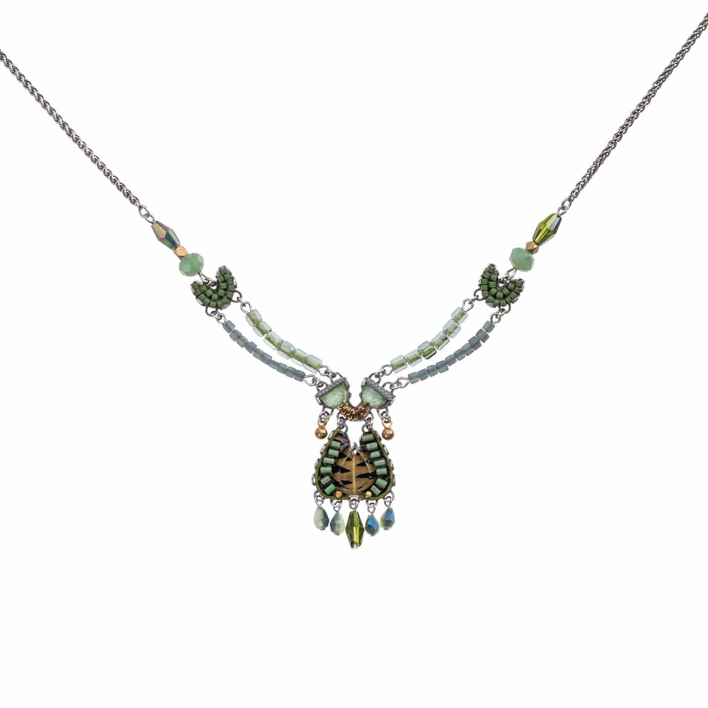 NKL-JM Eucalyptus Necklace