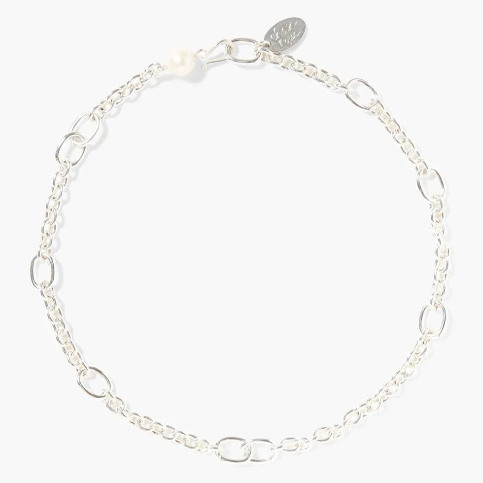 NKL-JM FRANCES SHORT NECKLACE SILVER