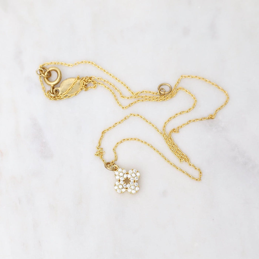 
                  
                    NKL-JM Gold Crystal Lotus Flower Necklace
                  
                