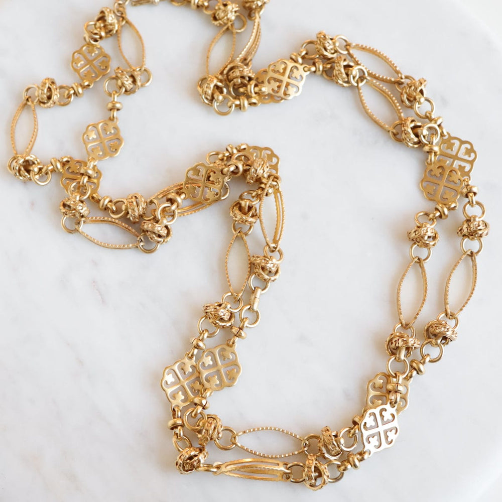 
                  
                    NKL-JM Gold Filigree Necklace
                  
                