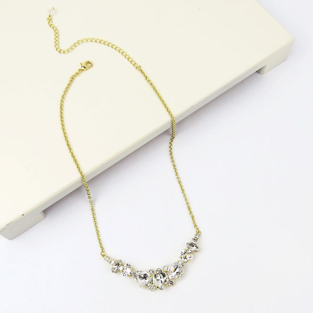 Load image into Gallery viewer, NKL-JM GRADIENT CRYSTAL BIB NECKLACE
