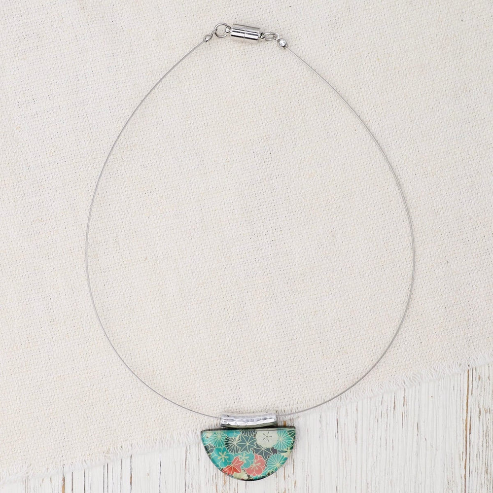 
                  
                    NKL-JM Green Kimono Half Moon Pendant
                  
                