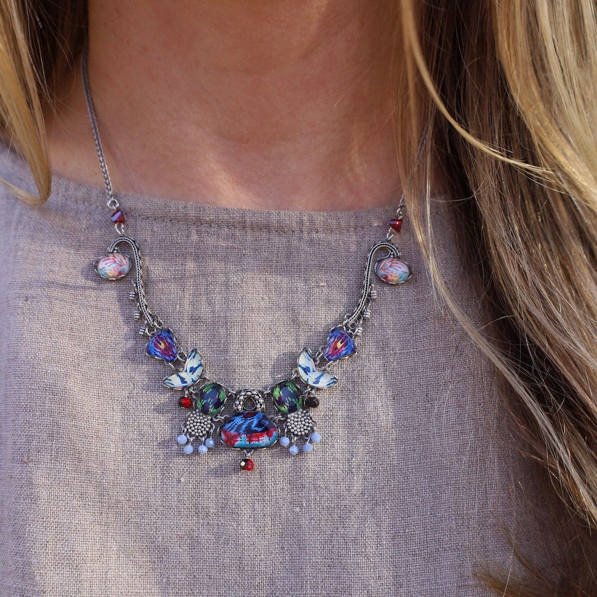 NKL-JM Holiday Lights Necklace