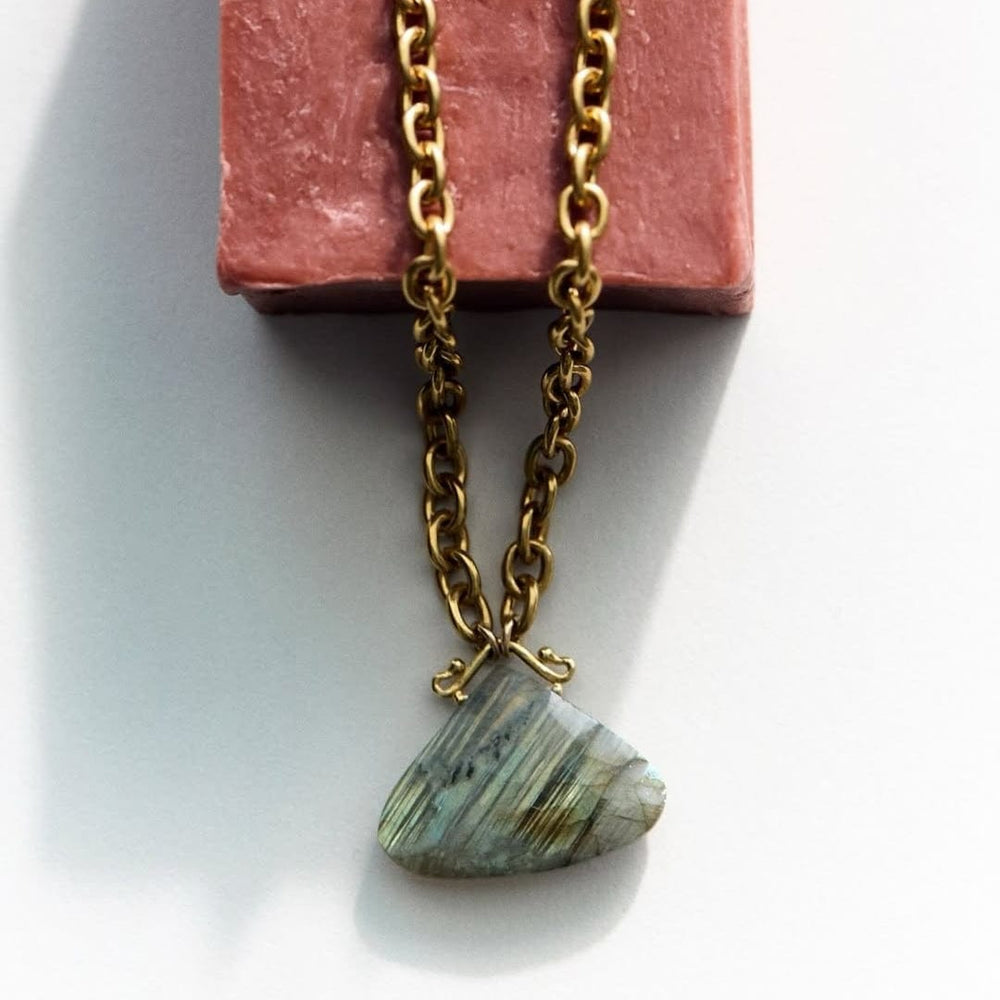 
                  
                    NKL-JM Labradorite Statement Necklace
                  
                