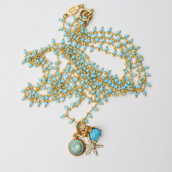 NKL-JM Leighton Necklace - Turquoise