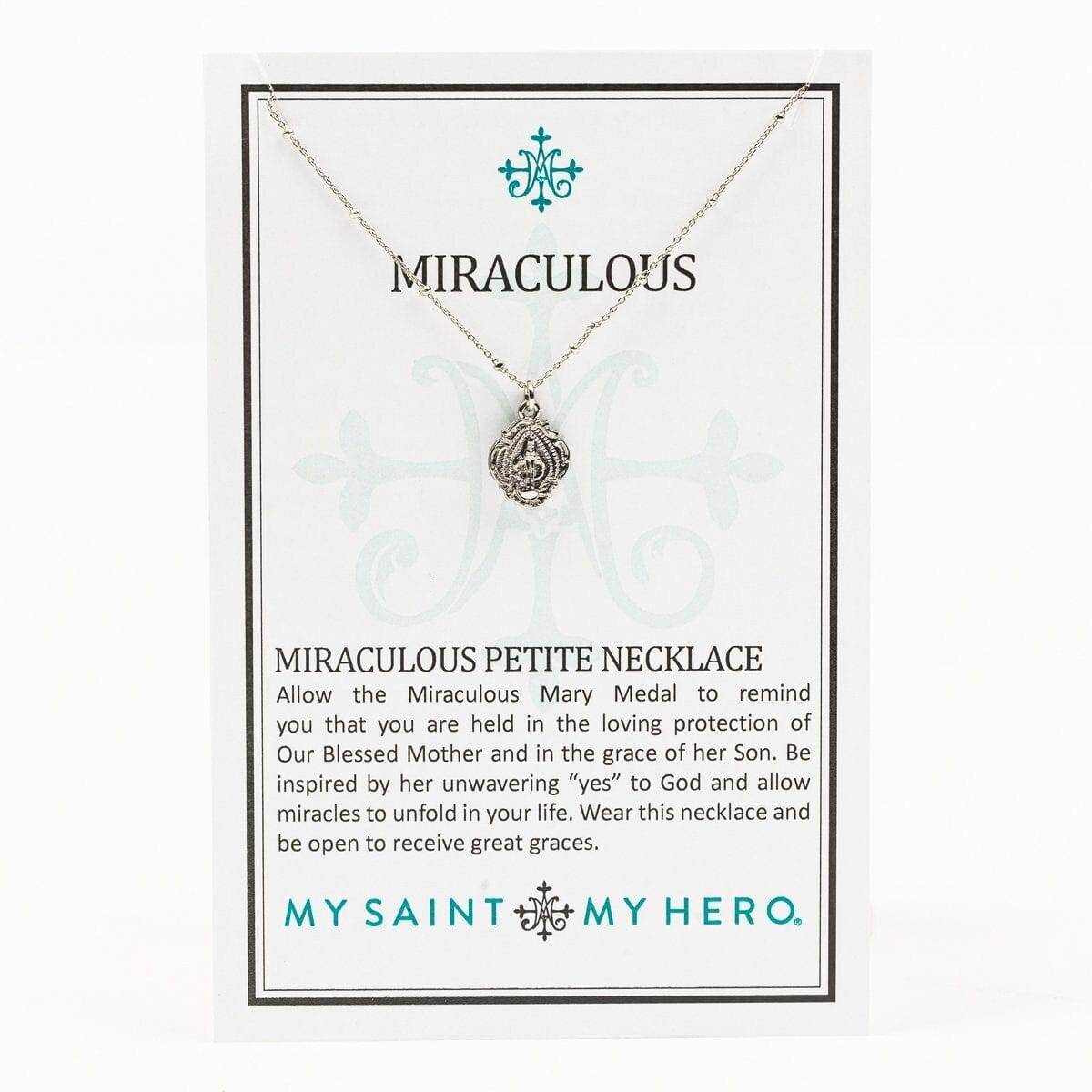 NKL-JM Miraculous Petite Necklace - Silver