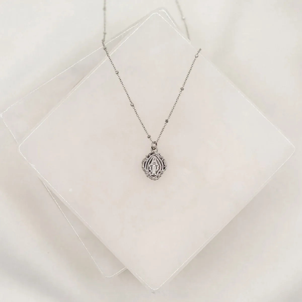 NKL-JM Miraculous Petite Necklace - Silver