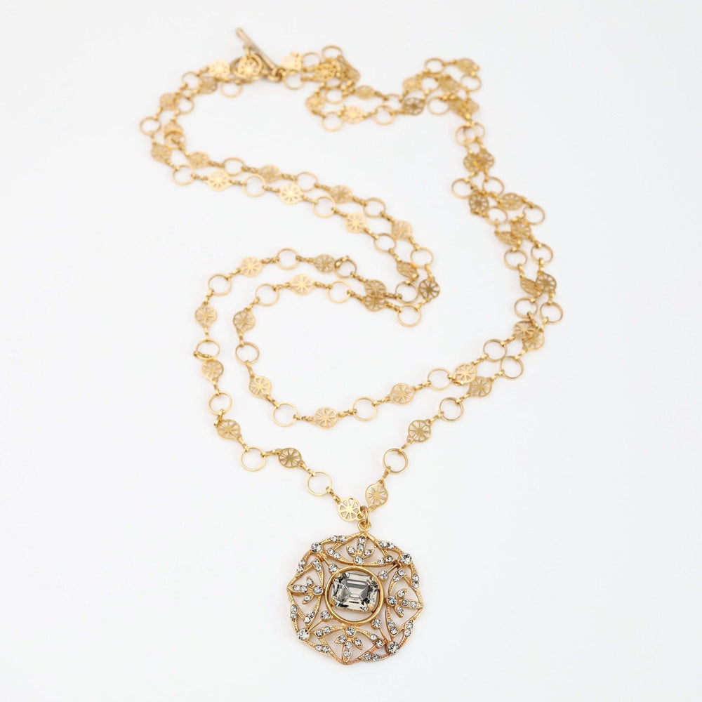 
                      
                        NKL-JM Multi Chain Medallion Necklace
                      
                    