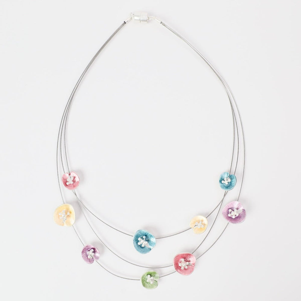
                  
                    NKL-JM Multicolored Lilypad Necklace
                  
                