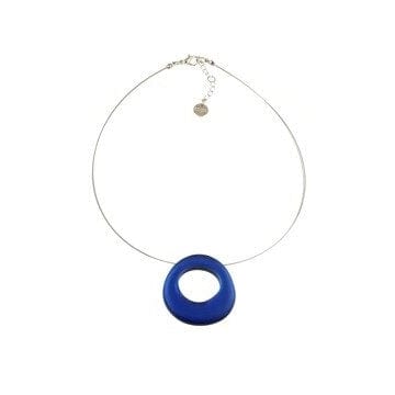 
                      
                        NKL-JM Navy Hollow Circle Pendant
                      
                    