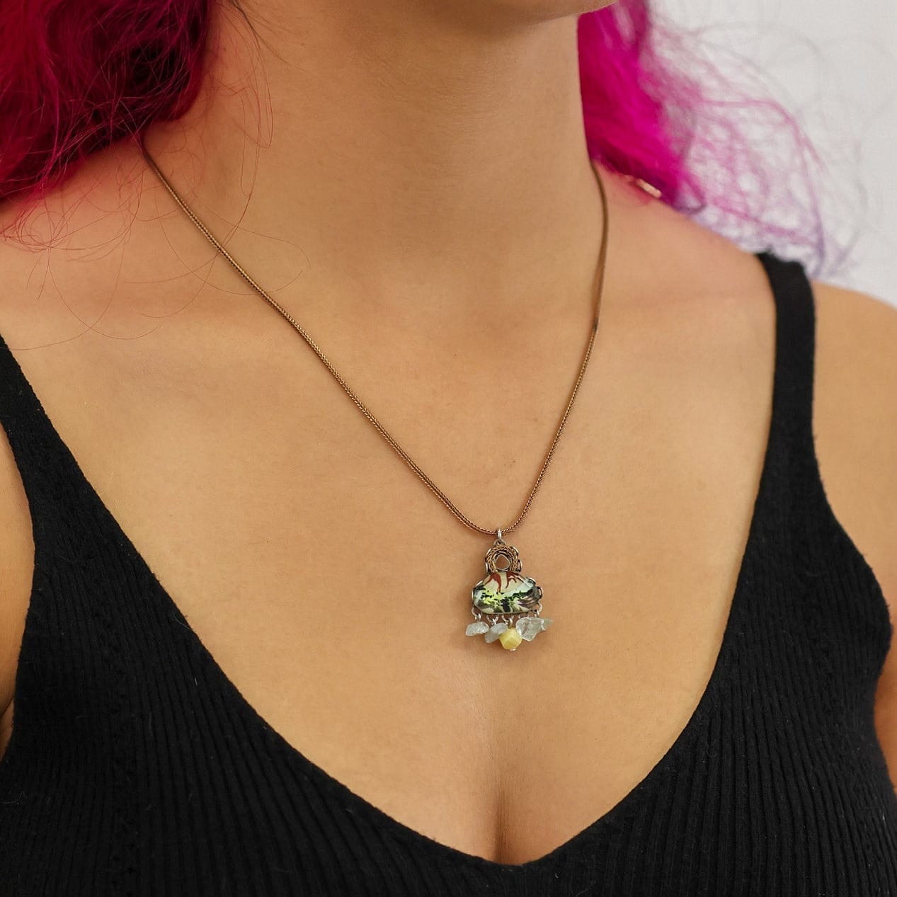 NKL-JM Neptune Pendant Necklace