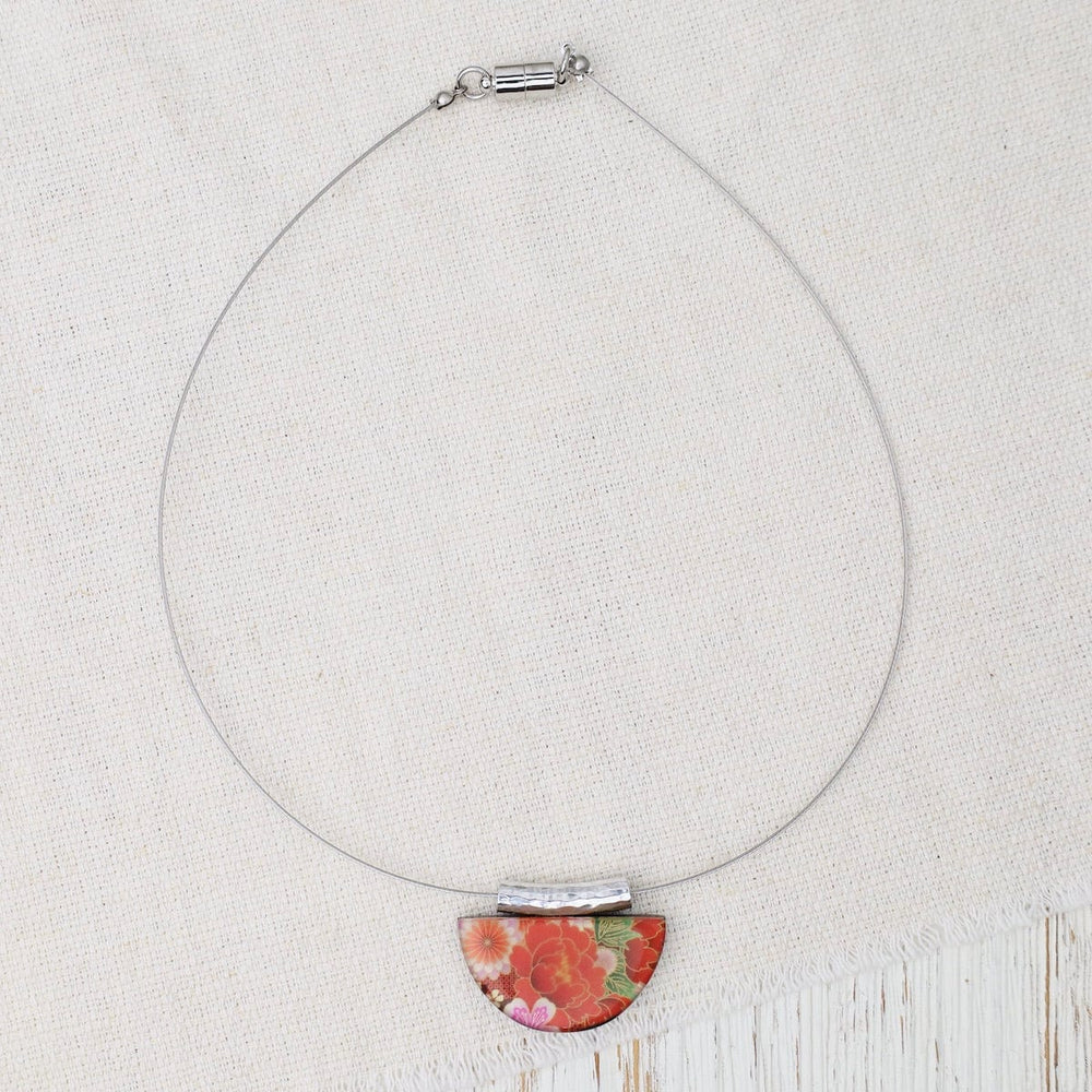 
                  
                    NKL-JM Red Kimono Half Moon Pendant
                  
                