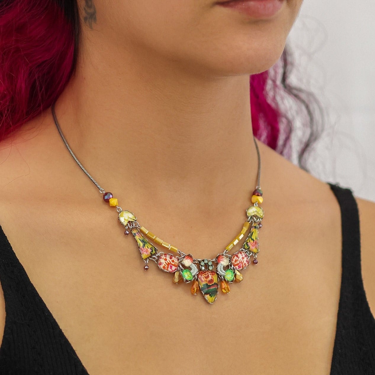 NKL-JM Sunflower Surprise Necklace