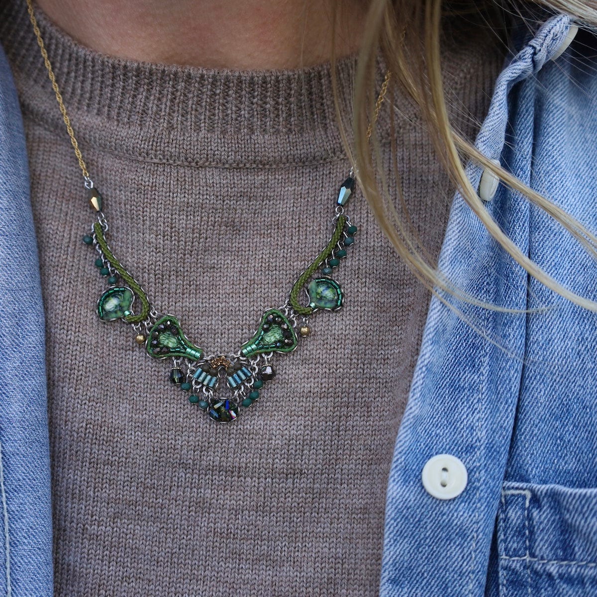 NKL-JM Viridian Mood Siofra Necklace