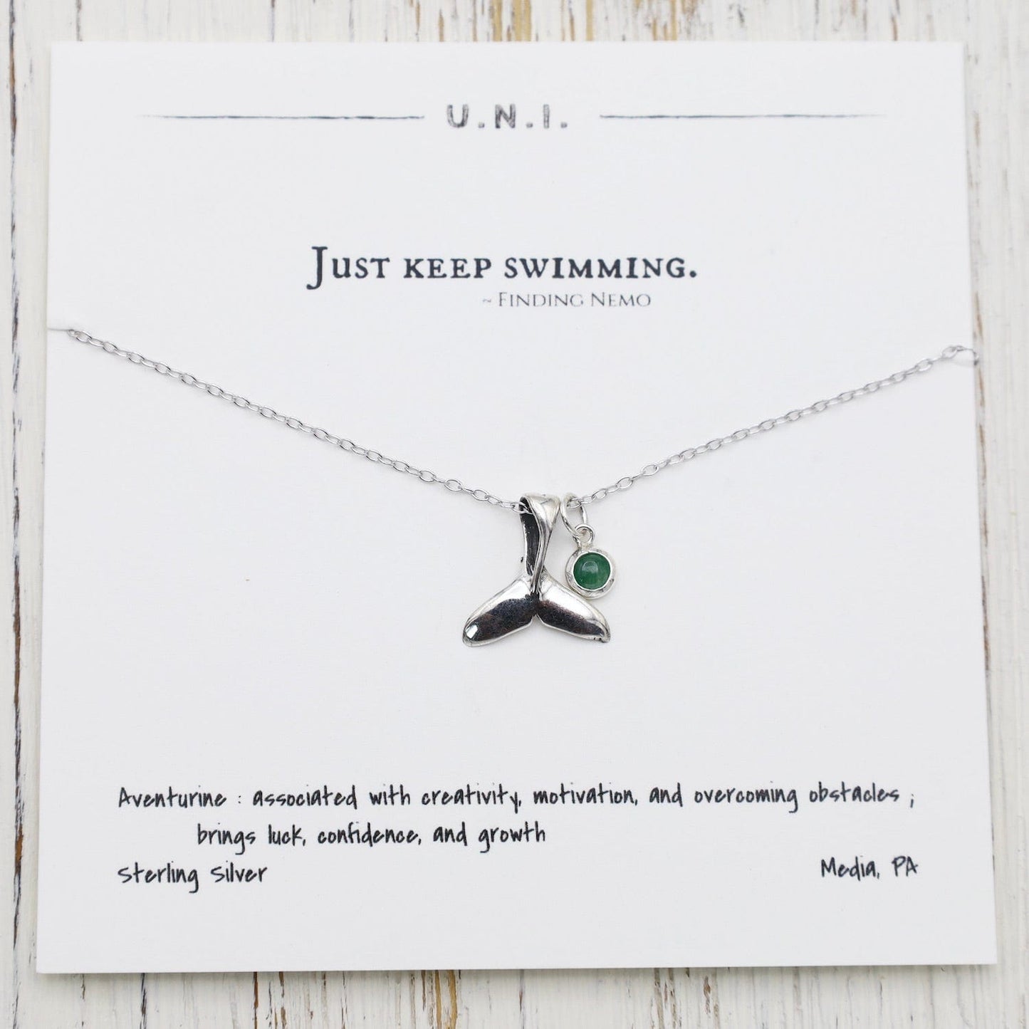 NKL Just Keep Swimming Necklace