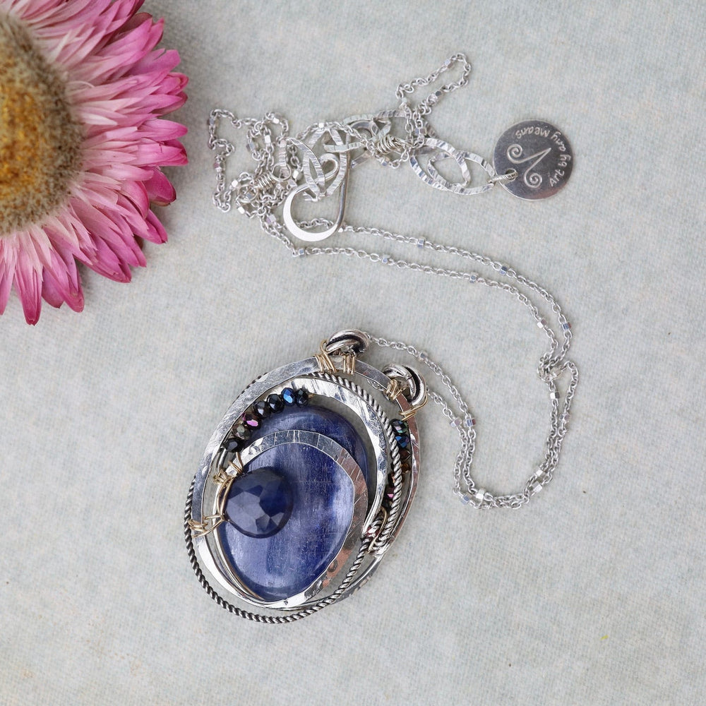 
                  
                    NKL Kyanite Mirror Necklace
                  
                