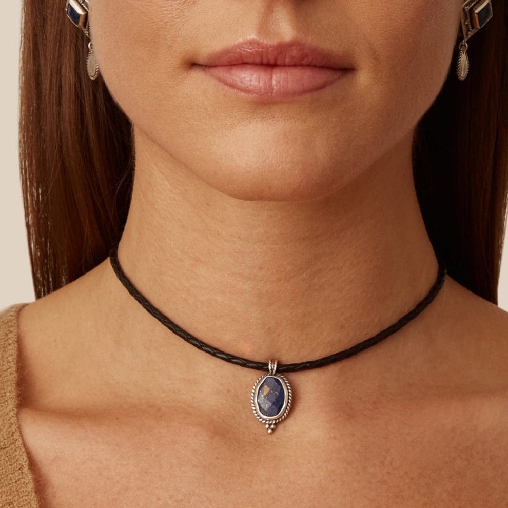 NKL Lapis Vignette Necklace