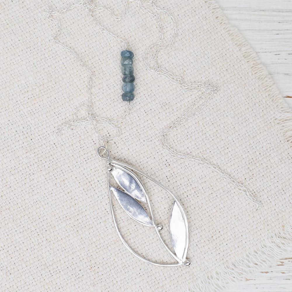 
                  
                    NKL Large Floral Teardrop Pendant
                  
                