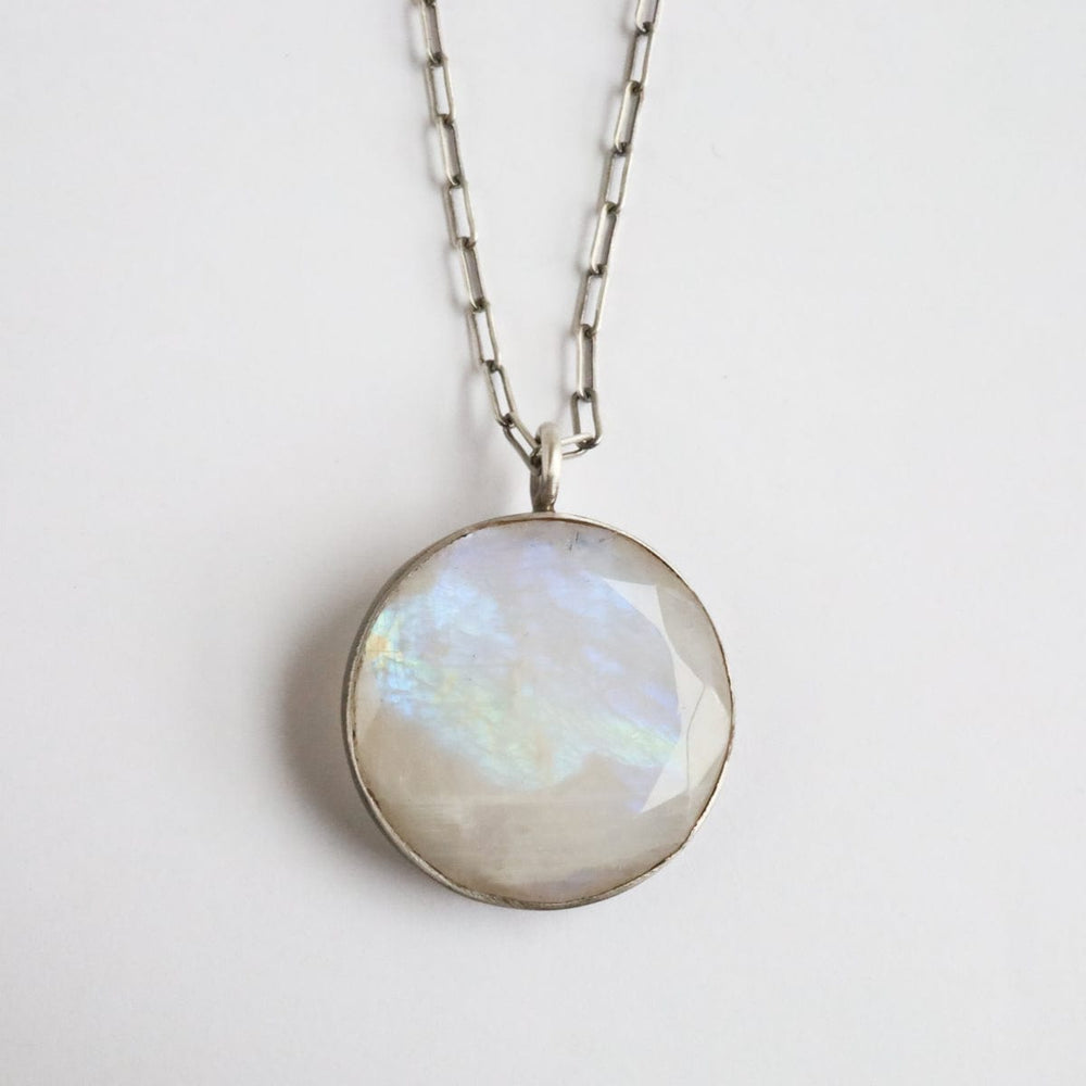 
                      
                        NKL Large Rainbow Moonstone Pendant Necklace
                      
                    