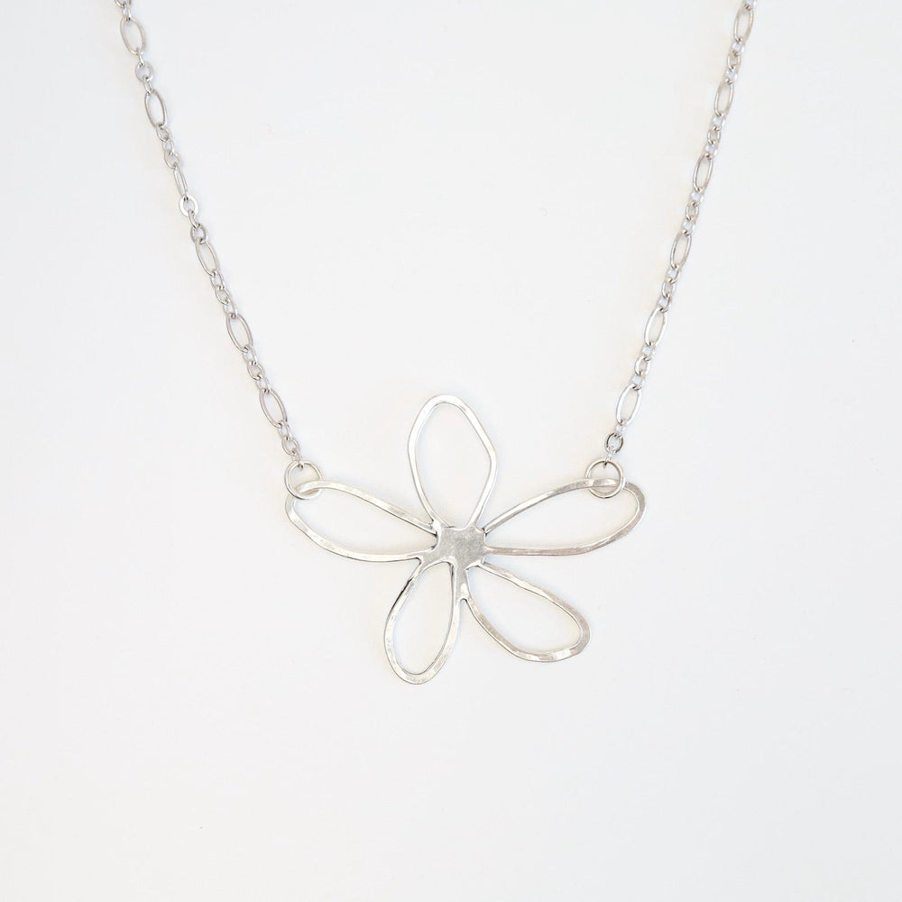 NKL Large Single Flower Necklace