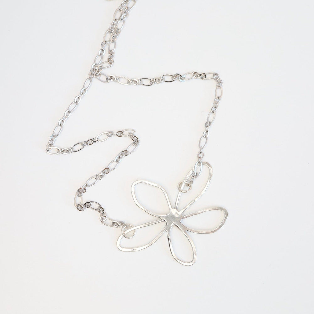 
                  
                    NKL Large Single Flower Necklace
                  
                