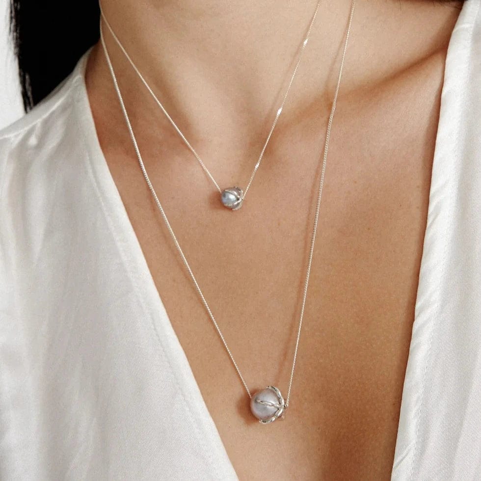 
                      
                        NKL Lark Necklace Grey Pearl
                      
                    