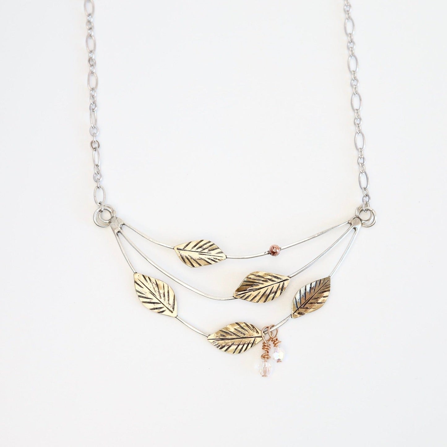 NKL Leaves Adornment Necklace