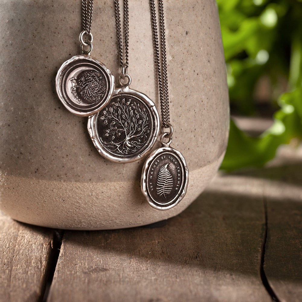 
                  
                    NKL Let Nature Be Your Teacher Talisman Necklace
                  
                