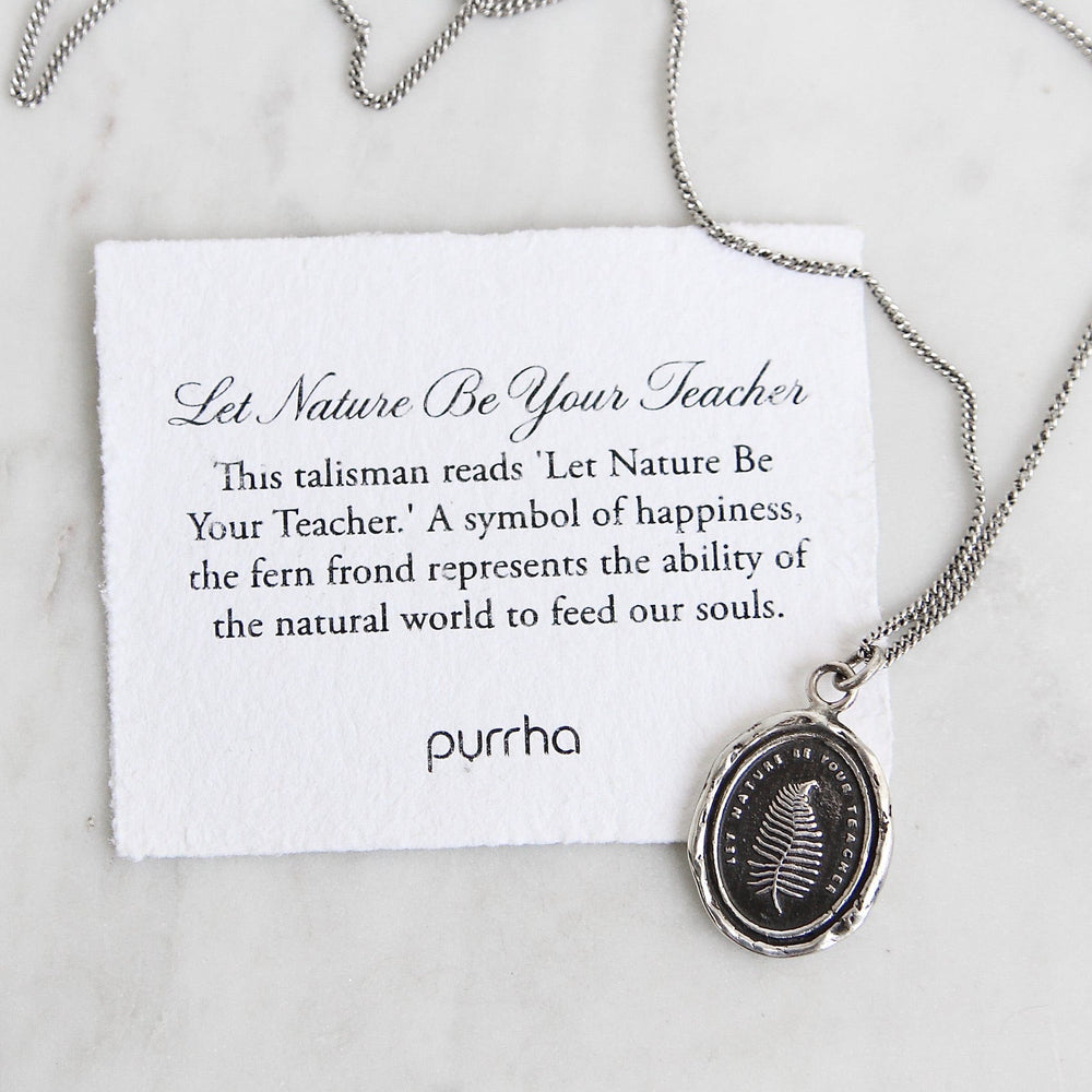 
                      
                        NKL Let Nature Be Your Teacher Talisman Necklace
                      
                    