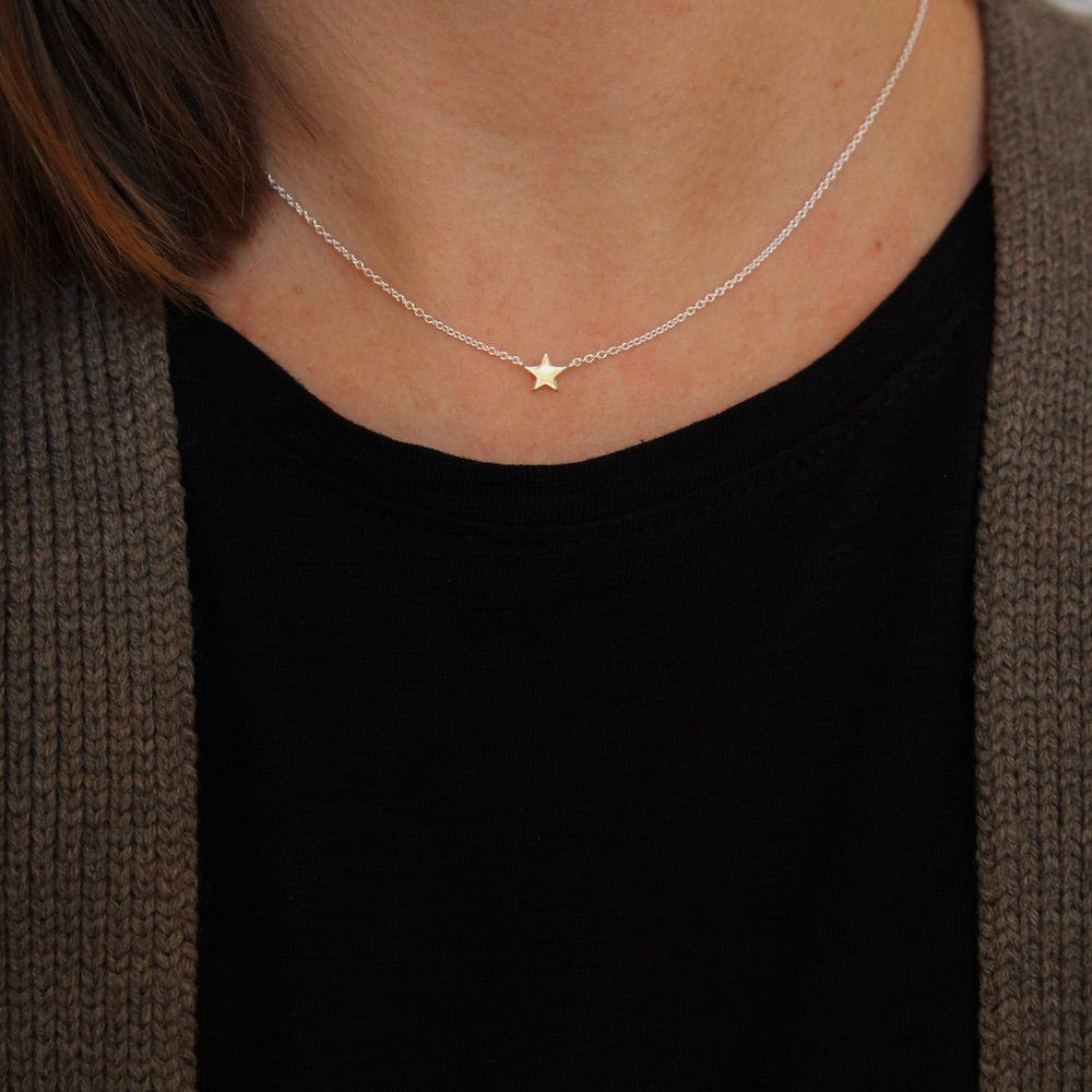 
                      
                        NKL Little Star Necklace - Sterling Silver
                      
                    