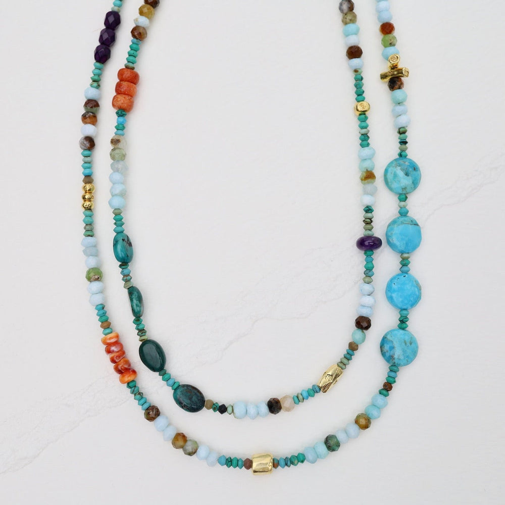 
                  
                    NKL Long Opal Circus Train Necklace
                  
                