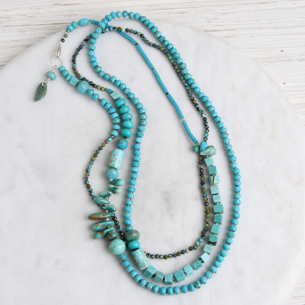 NKL Long Turquoise Mix Necklace