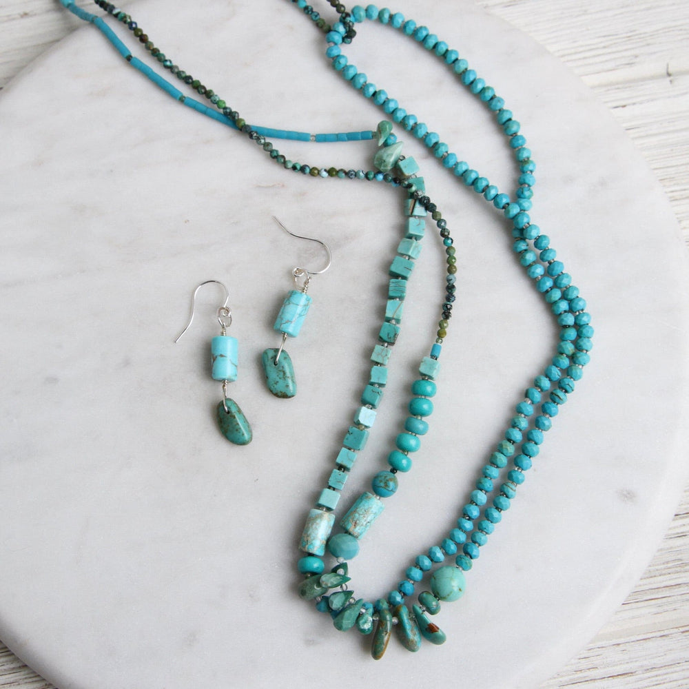 
                  
                    NKL Long Turquoise Mix Necklace
                  
                