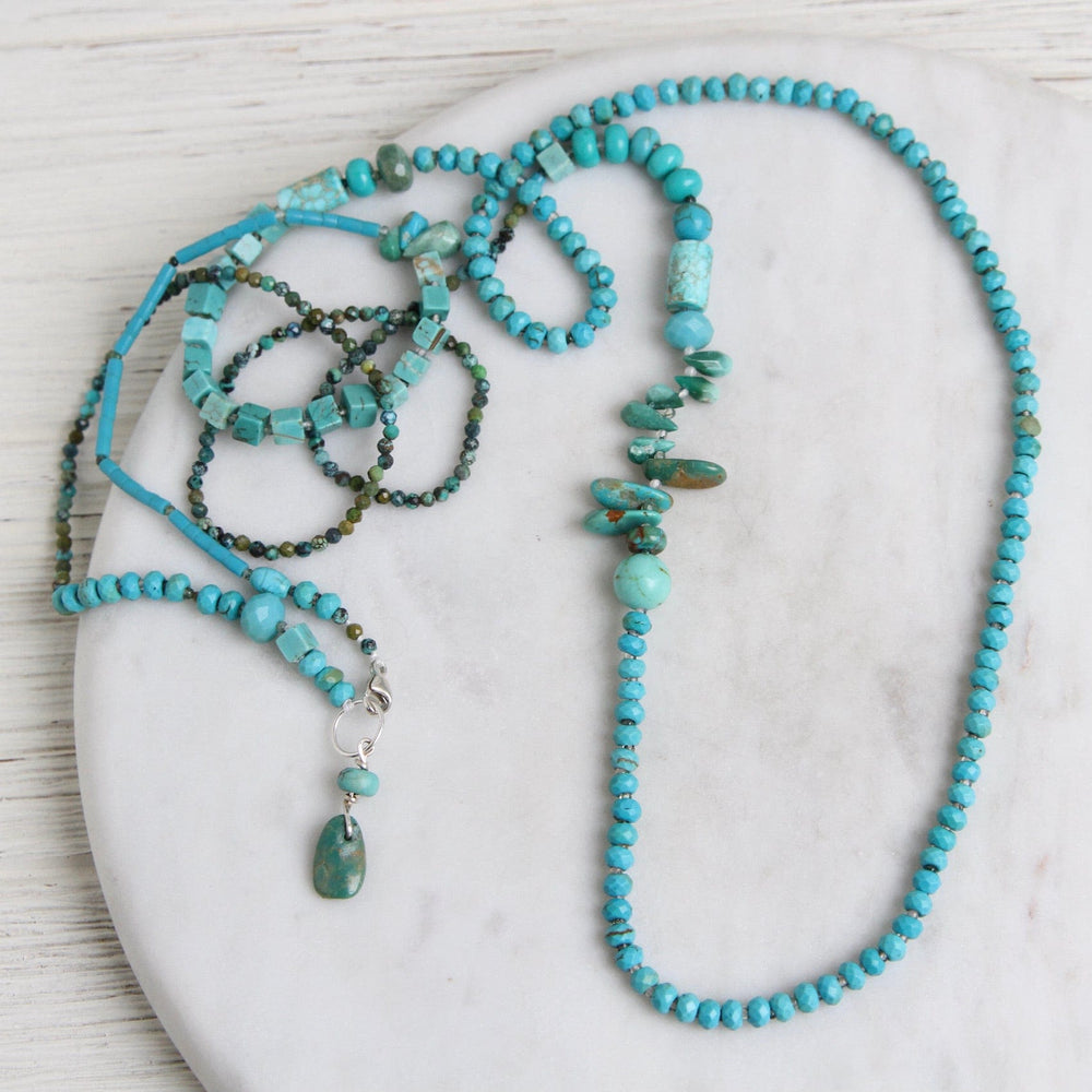 
                  
                    NKL Long Turquoise Mix Necklace
                  
                