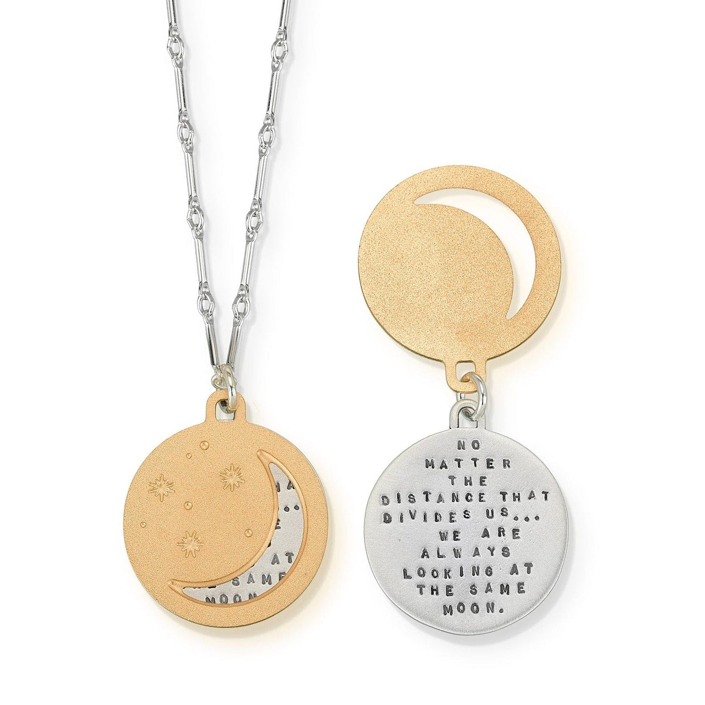 NKL Looking At The Same Moon Necklace