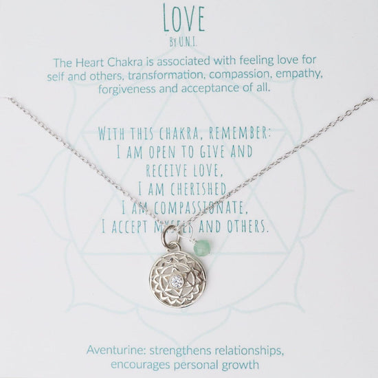 Natural Vitality: Chakra necklace with real mini flower handmade penda –  Nature's Lure