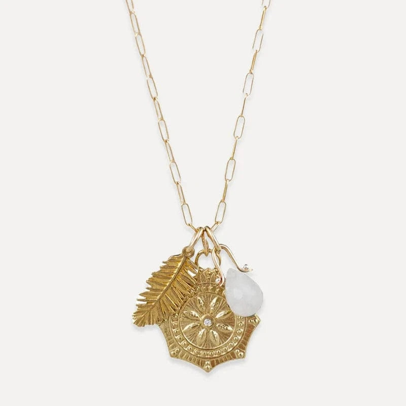 NKL Mandala Charm Necklace